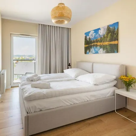 Widokowy - Penthouse Z Tarasem Apartamento *