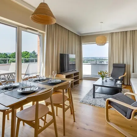 Widokowy - Penthouse Z Tarasem Apartamento Kudowa-Zdrój