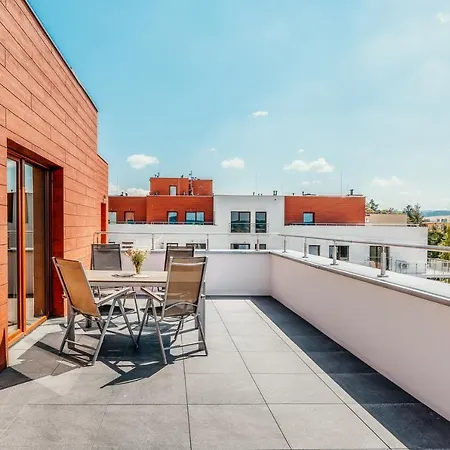 Apartmán Widokowy - Penthouse Z Tarasem Kudowa-Zdrój