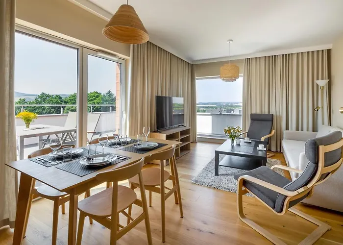 Widokowy - Penthouse Z Tarasem Appartement Kudowa-Zdrój