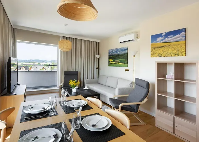 Widokowy - Penthouse Z Tarasem Kudowa-Zdrój